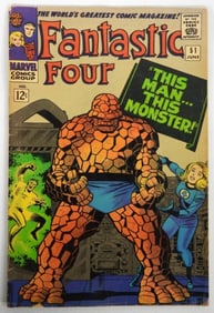 1966 FANTASTIC FOUR #51 MARVEL COMICS