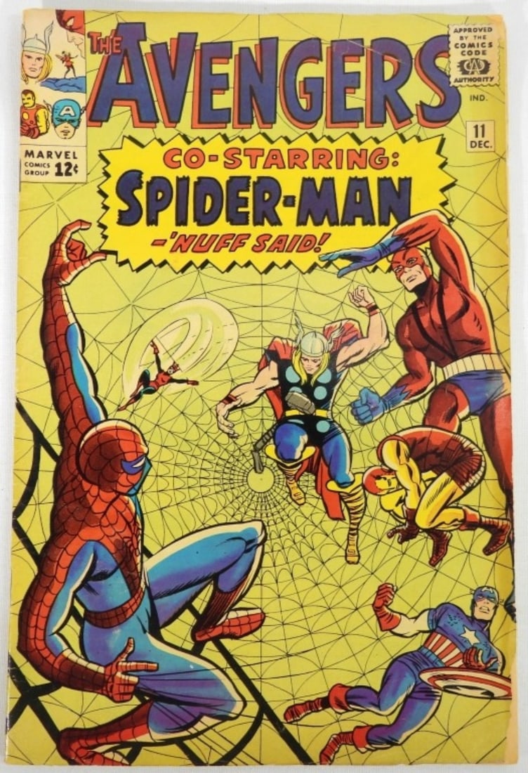 1964 AVENGERS #11 MARVEL COMICS (1 of 2)