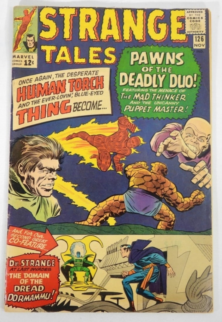 1964 STRANGE TALES #126 MARVEL COMICS (1 of 2)