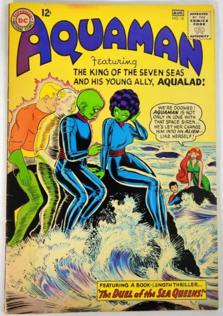 1964 AQUAMAN #16 DC COMICS (1 of 2)