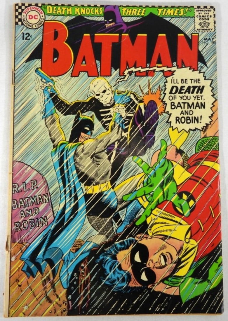 1966 BATMAN #180 DC COMICS (1 of 2)