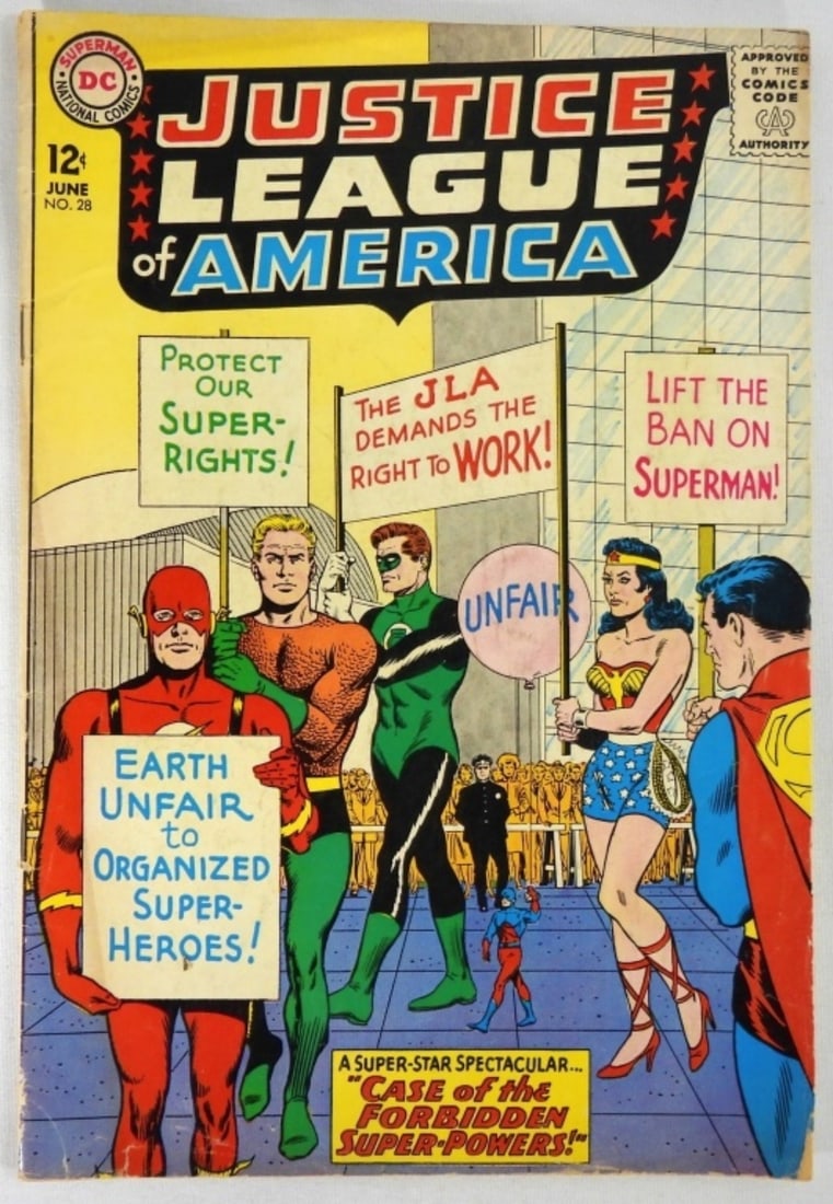 1964 JUSTICE LEAGUE OF AMERICA #28: VG