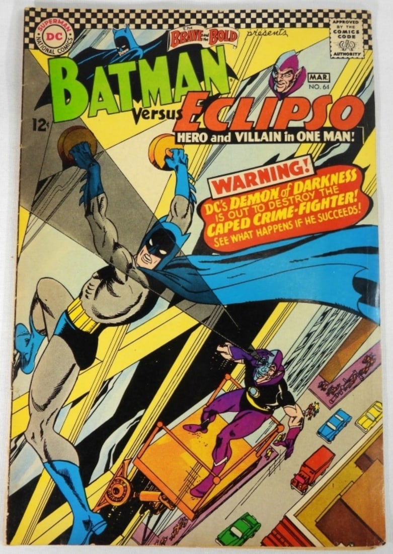 1966 BRAVE AND THE BOLD #64 DC COMICS (1 of 2)