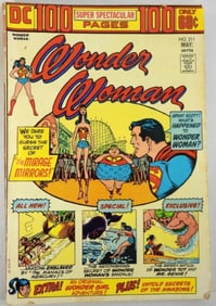 1974 WONDER WOMAN #211 DC COMICS