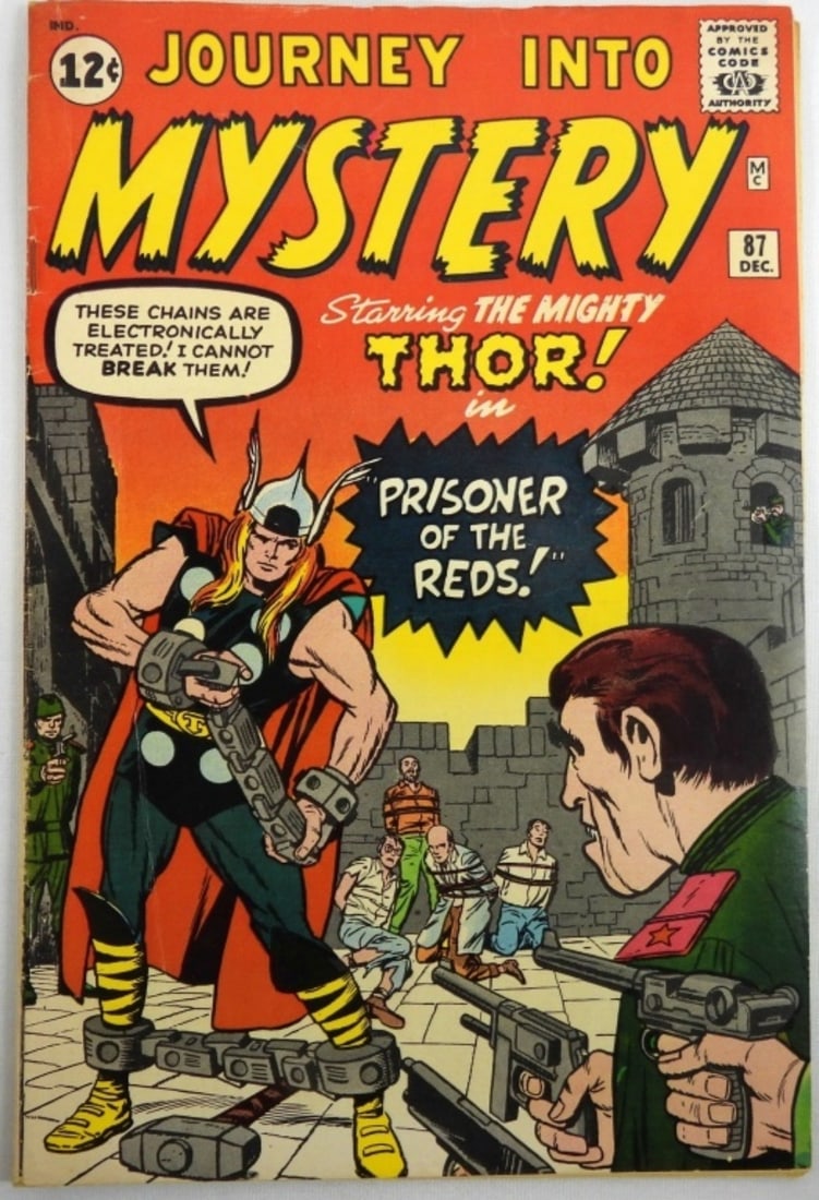 1962 MARVEL JOURNEY INTO MYSTERY #87 DEC. (1 of 2)