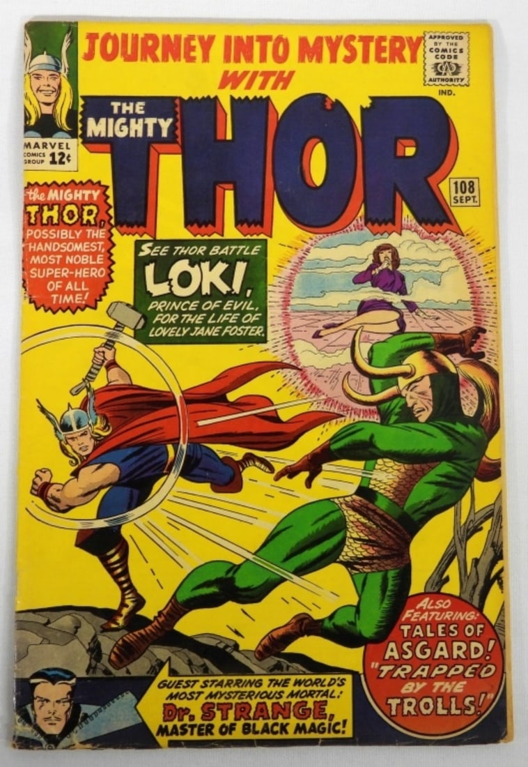 1964 MARVEL JOURNEY INTO MYSTERY # 108 SEPT. (1 of 2)