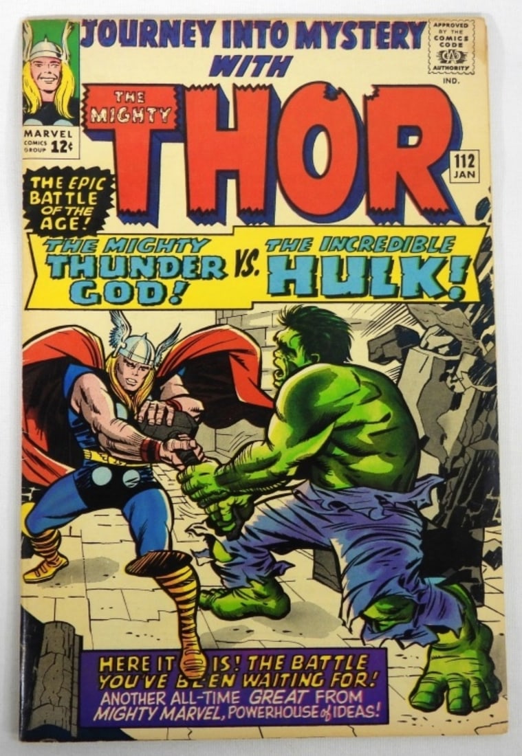 1965 MARVEL JOURNEY INTO MYSTERY #112 JAN. (1 of 2)