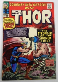 1965 MARVEL JOURNEY INTO MYSTERY #114 MAR.