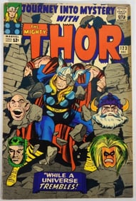 1965 MARVEL JOURNEY INTO MYSTERY #123 DEC