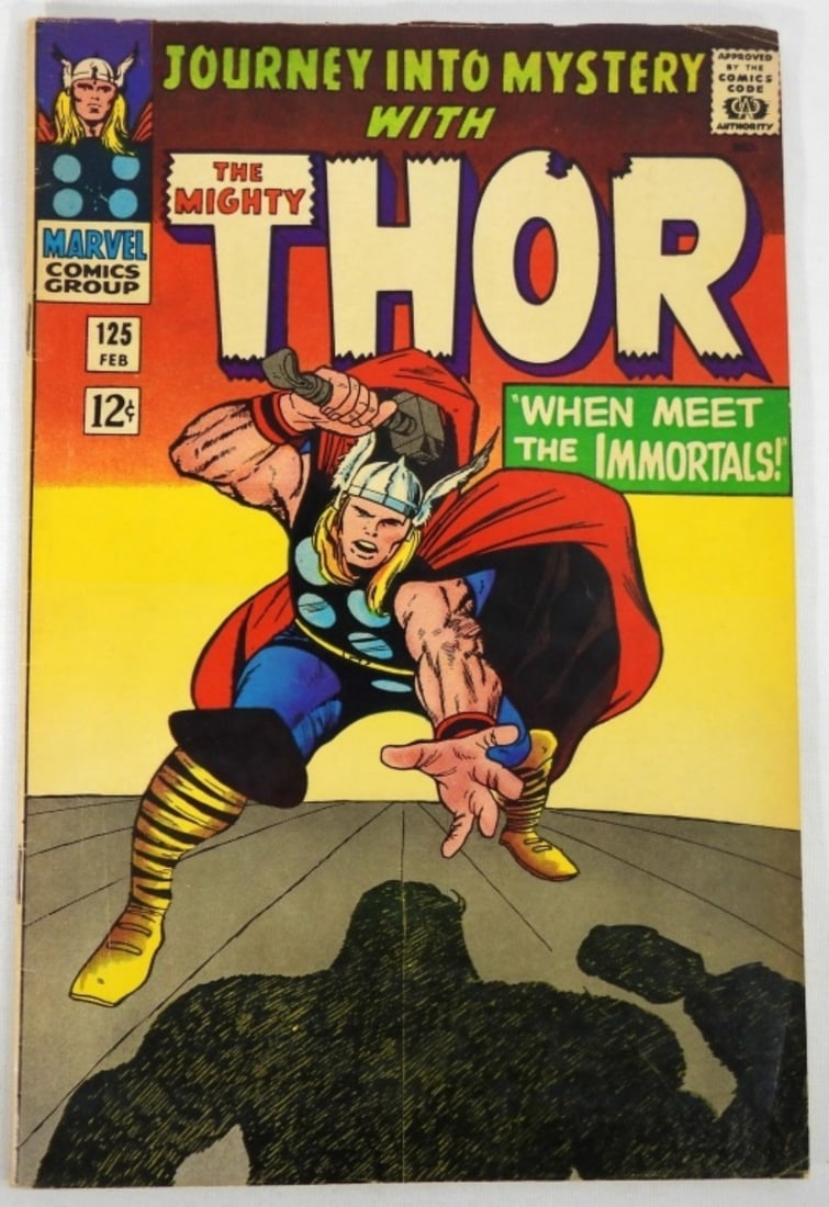 1966 MARVEL JOURNEY INTO MYSTERY #125 FEB (1 of 2)