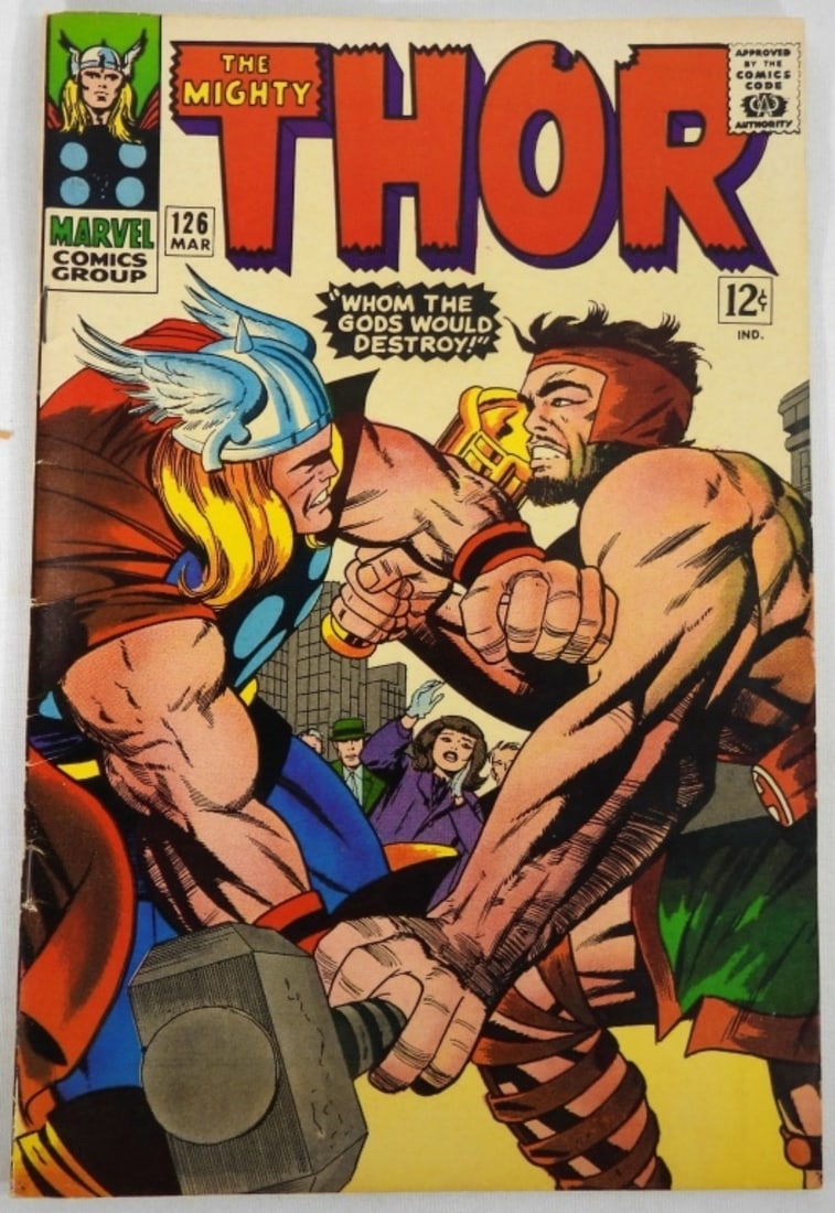 1966 MARVEL THE MIGHTY THOR #126 MAR (1 of 2)