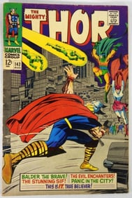 1967 MARVEL THE MIGHT THOR #143 AUG