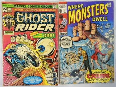 (2) MARVEL SILVER AGE COMICS