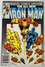 1983 IRON MAN #174 AUTOGRAPHED