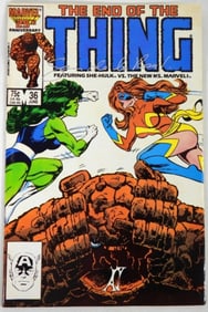 1986 THING #36 AUTOGRAPHED