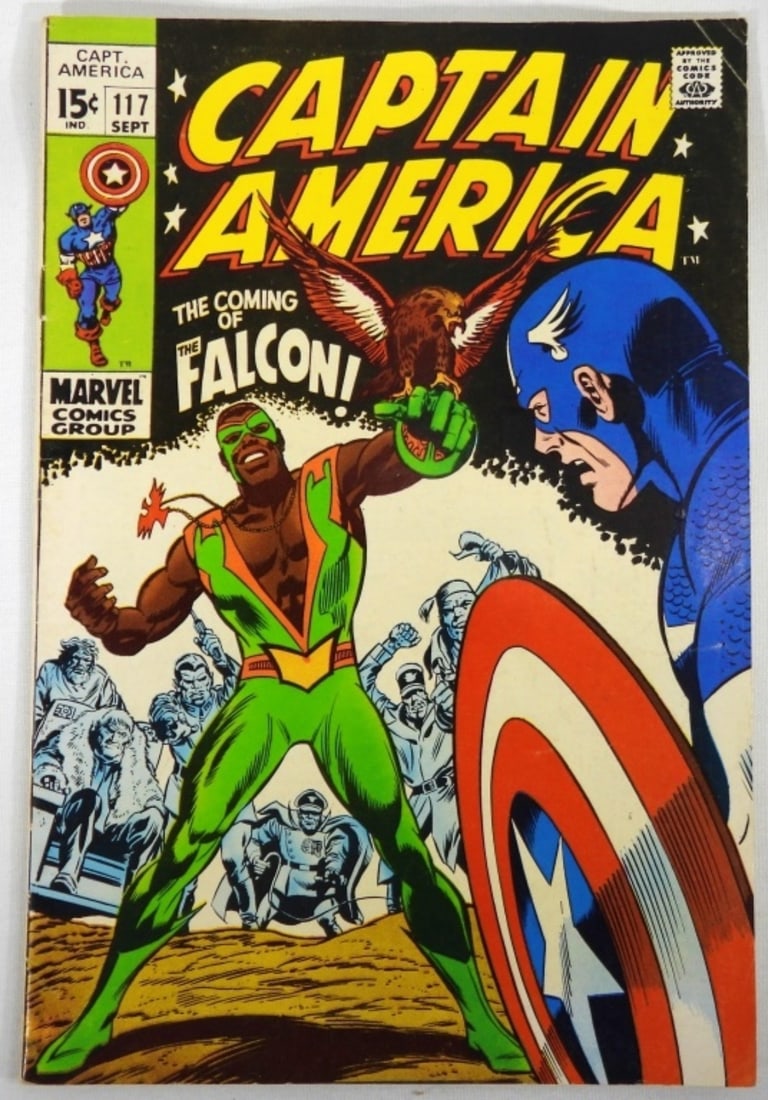 1969 CAPTAIN AMERICA #117 MARVEL 15c (1 of 2)