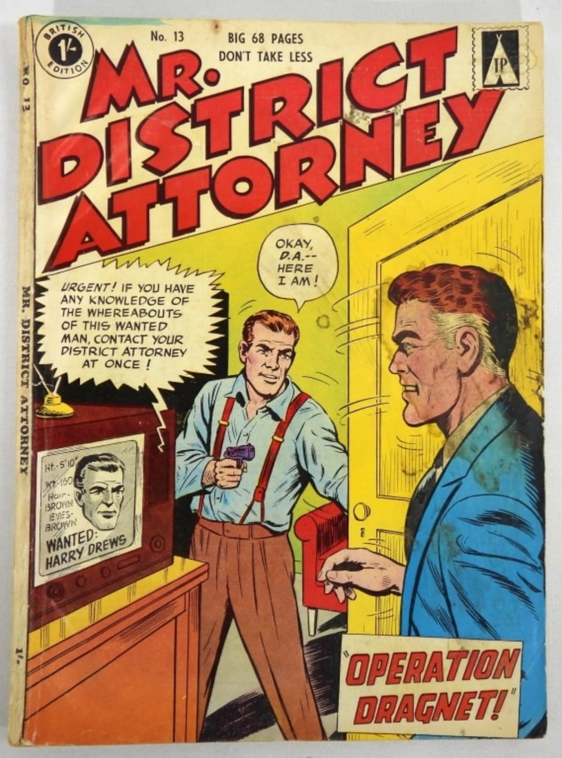 1949 Mr. DISTRICT ATTORNEY No 13: GOOD