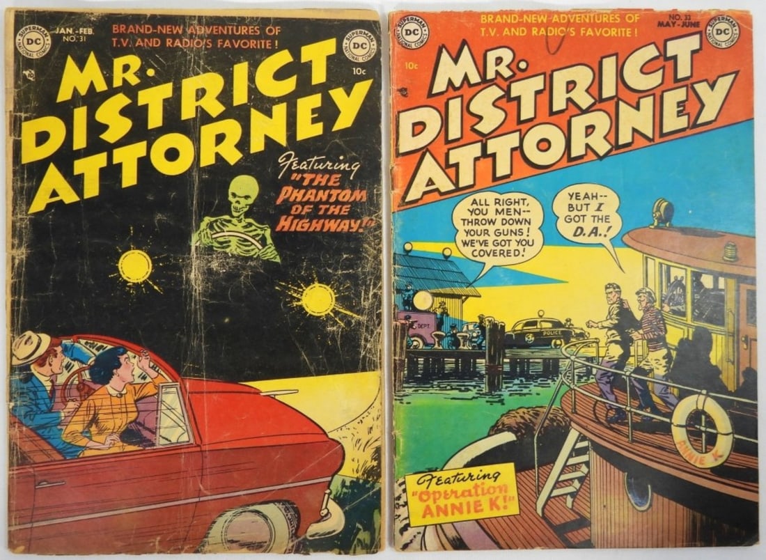 (2) Mr. DISTRICT ATTORNEY No 31 & No 33: LESSER CONDITION / GOOD