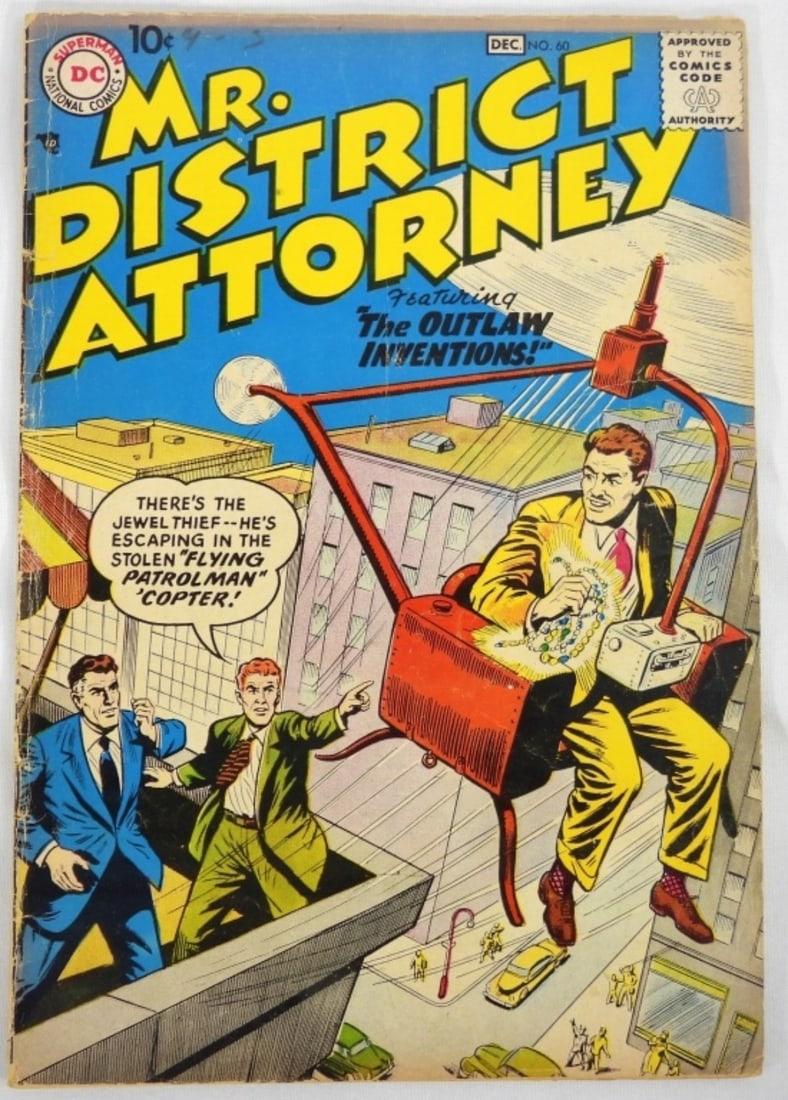 1957 Mr. DISTRICT ATTORNEY No 60: VG/GOOD