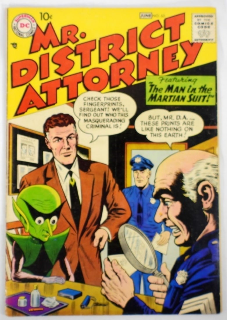 1958 Mr. DISTRICT ATTORNEY No 63: VG