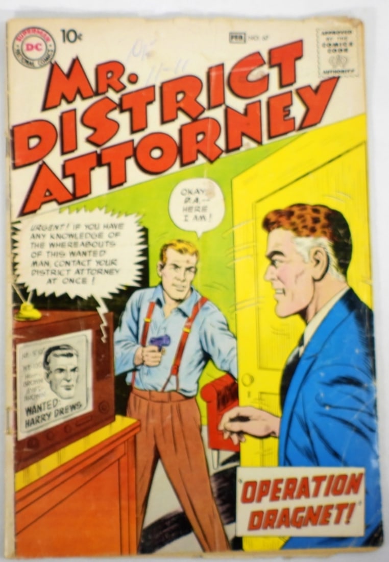 1959 Mr. DISTRICT ATTORNEY No 67: GOOD