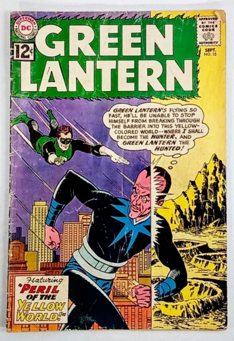 1962 GREEN LANTERN #15 DC COMICS (1 of 2)