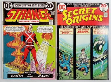 (2) 1973 DC COMICS: STRANGE #242 &