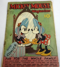 1937 MICKEY MOUSE MAGAZINE VOL2 #6