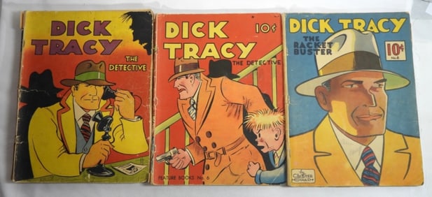 (3) 1982 DICK TRACY #6,8 AND UNKNOWN