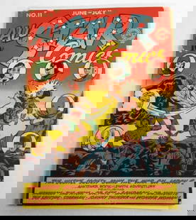 1942 DC  ALL STAR COMICS #11: GD/VG " THE JUSTICE SOCIETY JOINS THE WAR ON JAPAN"