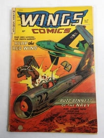 1952 WINGS COMICS #117 FALL