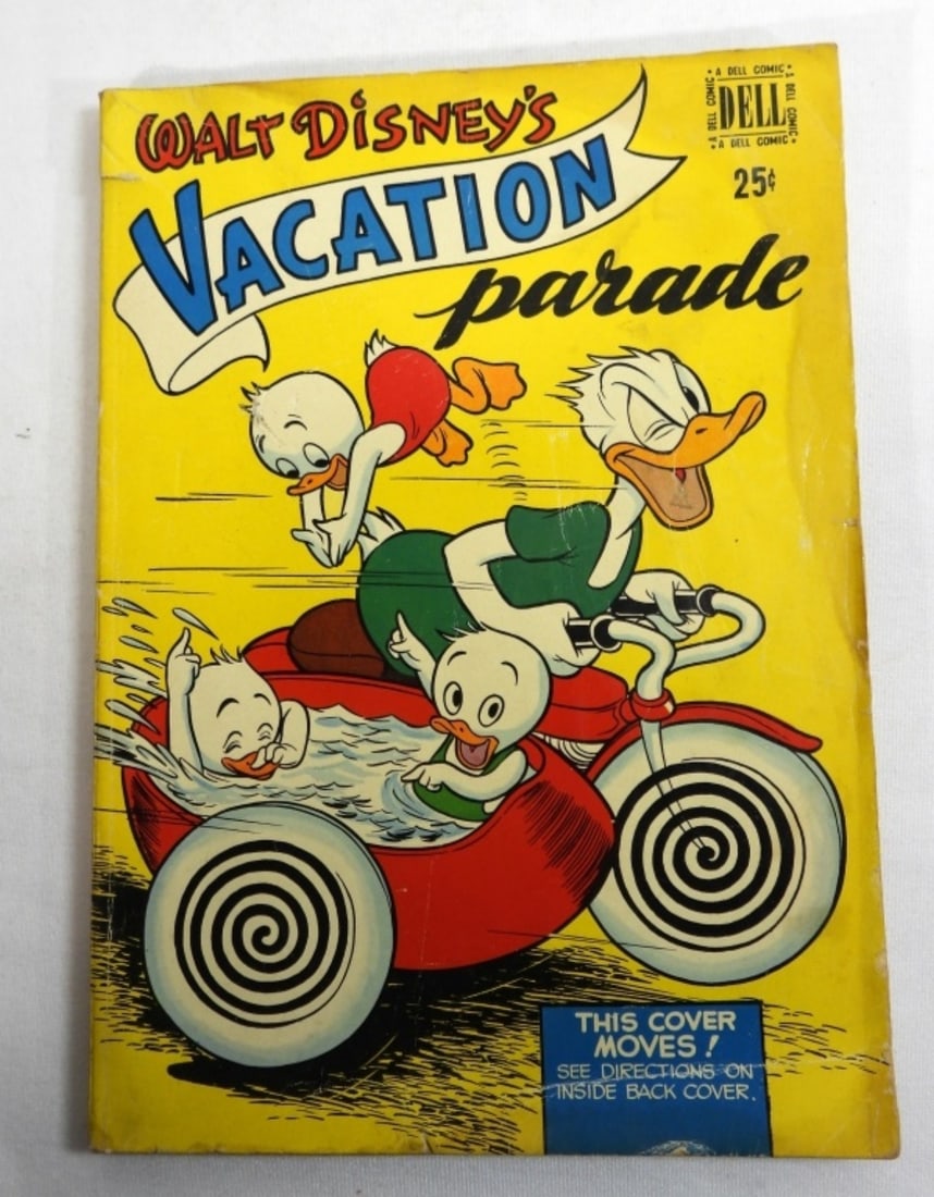 1950 DELL COMICS WALT DISNEYS VACATION: GD/VG VACATION PARADE #1