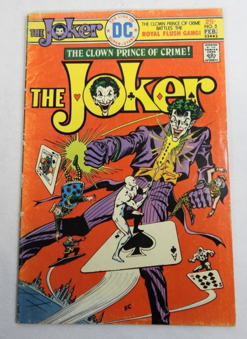 1976 DC THE JOKER VOL 2. #5 FEB: GD/VG THE CLOWN PRINCE OF CRIME!