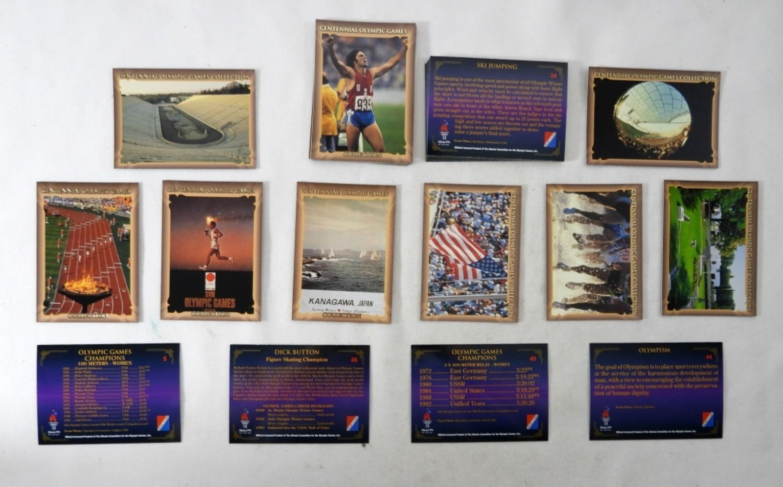 1996 CENTENNIAL OLYMPIC GAMES CARDS (1 of 2)