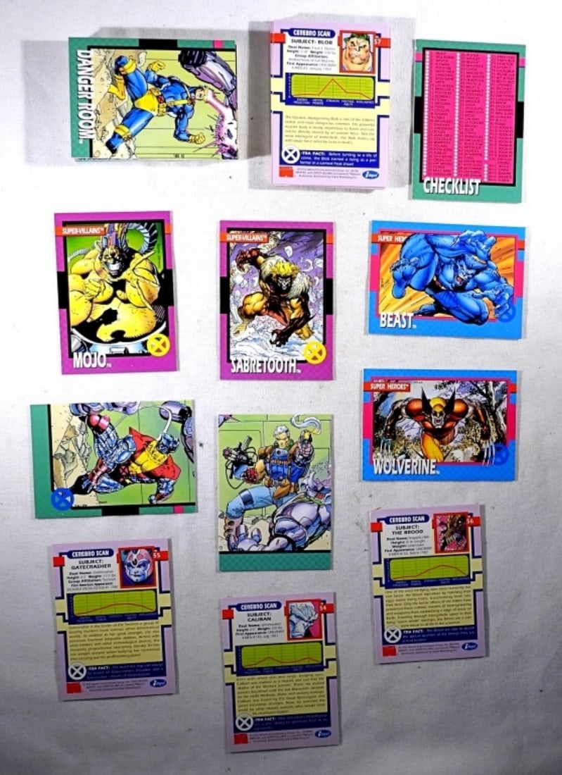 1992 MARVEL X-MEN TRADING CARD SET (1 of 2)