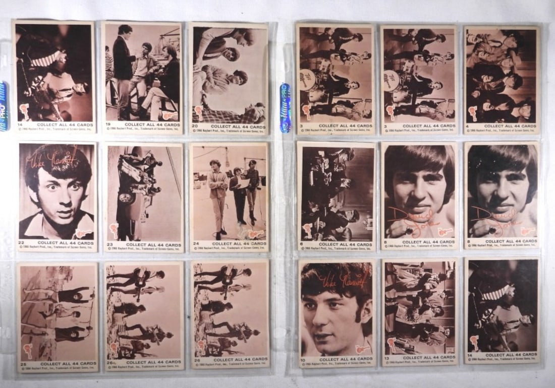 (36) 1966 RAYBERT "THE MONKEES" CARDS (1 of 4)