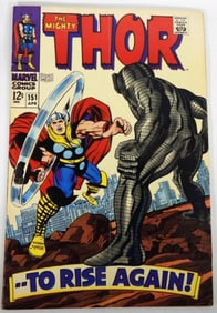 1968 MARVEL THE MIGHTY THOR #151 APR