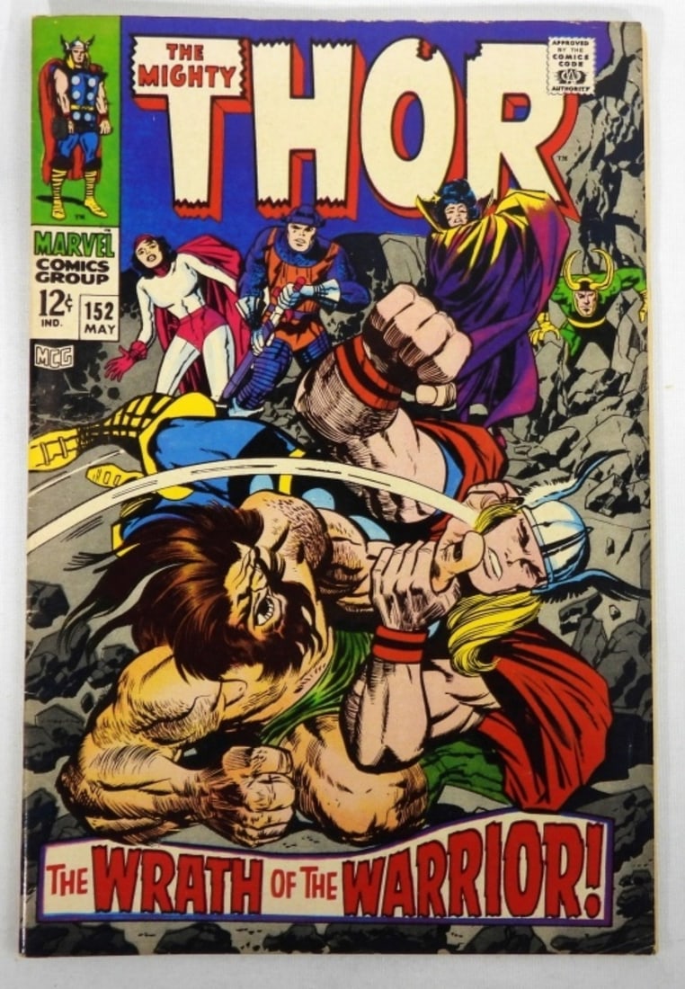 1968 MARVEL THE MIGHTY THOR #152 MAY (1 of 4)