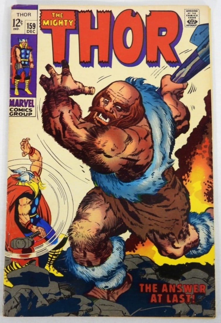 1968 MARVEL THE MIGHTY THOR # 159 DEC (1 of 2)