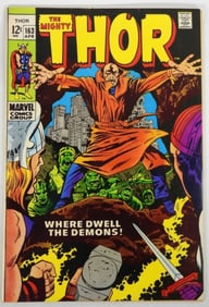 1969 MARVEL THE MIGHTY THOR # 163 APR