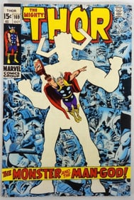 1969 MARVEL THE MIGHTY THOR # 169 OCT