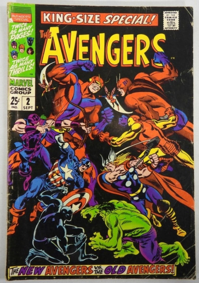 1968 MARVEL THE AVENGERS #2 (1 of 2)
