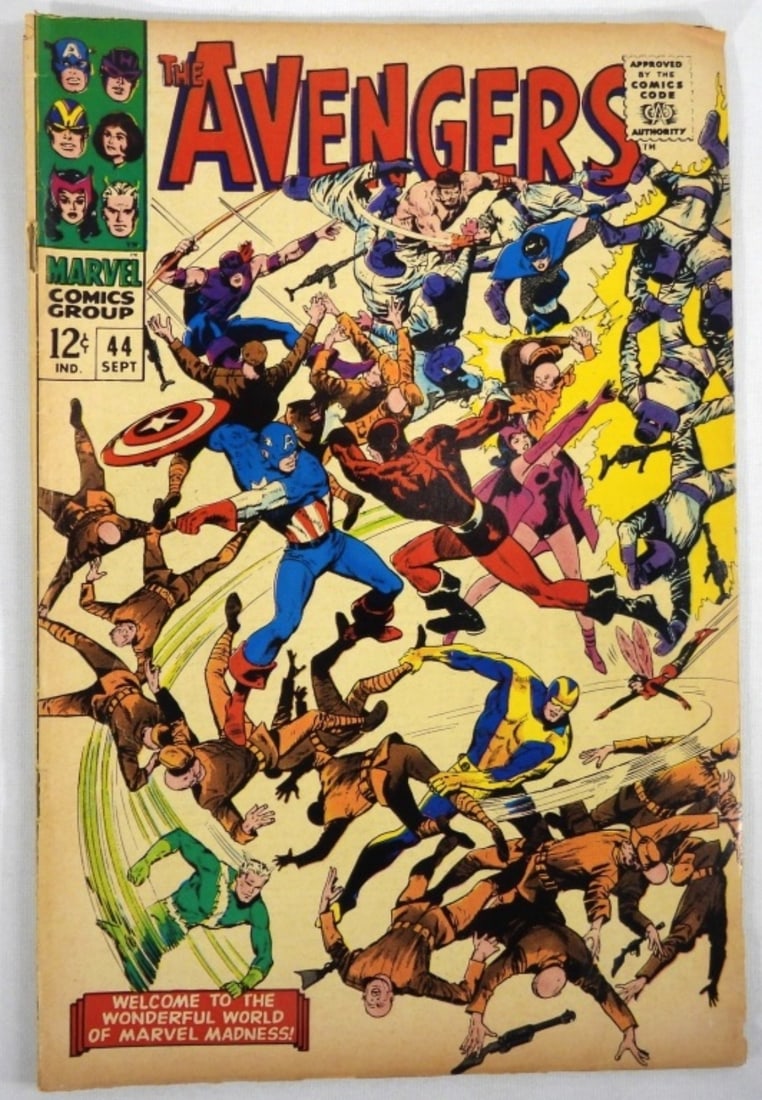 1967 MARVEL THE AVENGERS #44 SEPT (1 of 2)