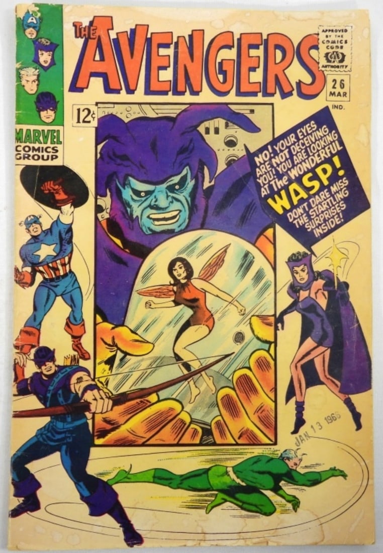 1966 MARVEL THE AVENGERS # 26 MAR (1 of 2)