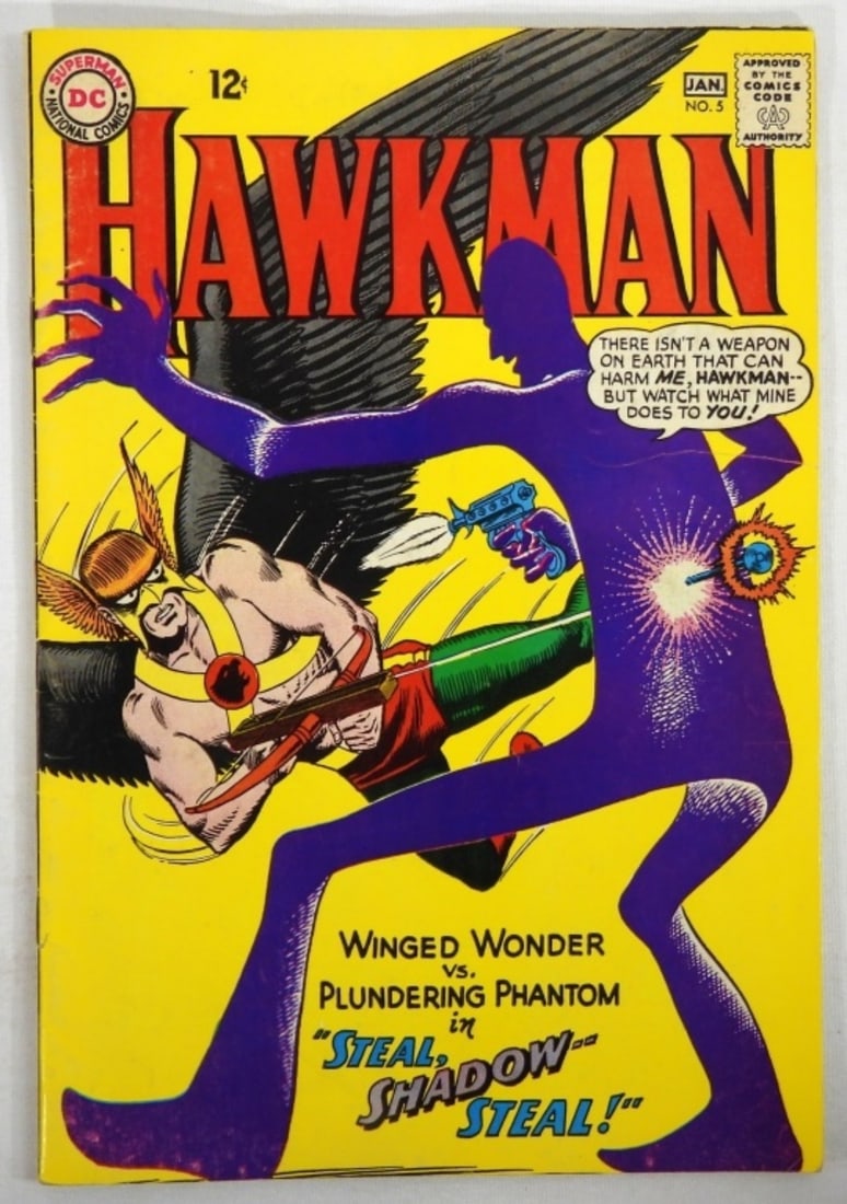 1965 DC HAWKMAN #5 JAN (1 of 2)