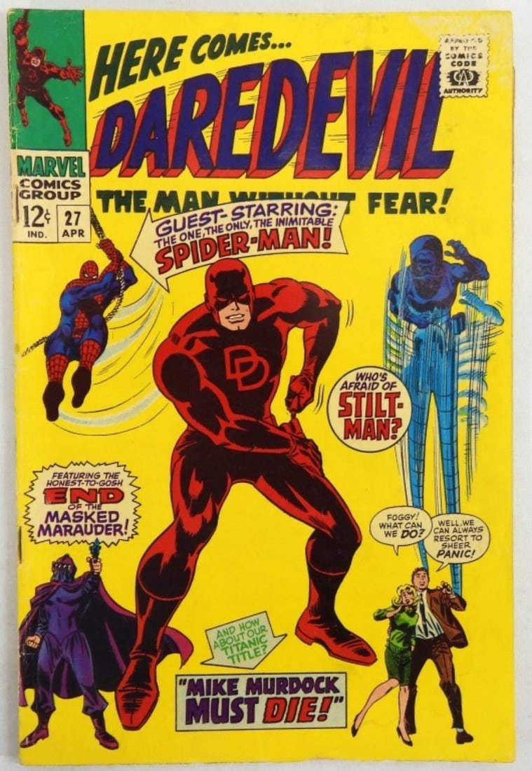 1967 MARVEL DAREDEVIL #27 APR (1 of 2)
