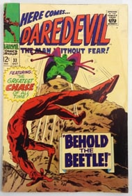 1967 MARVEL DAREDEVIL #33 OCT