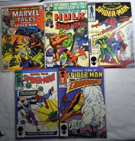 (5) MARVEL SPIDER-MAN COMIC LOT