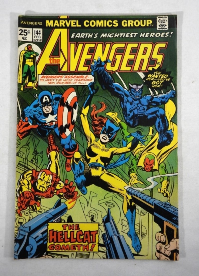 1976 AVENGERS #144 MARVEL COMICS (1 of 2)