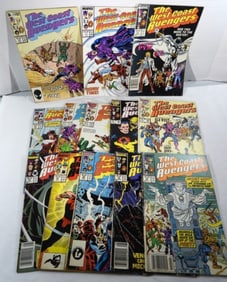 (13) WEST COAST AVENGERS #15 thru #25